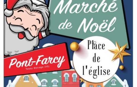 Marché de Noël à Pont-farcy ! Venez nombreux le vendredi 23 décembre à partir de 18h ! 